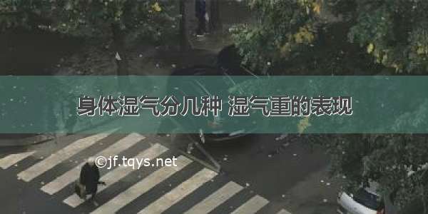 身体湿气分几种 湿气重的表现