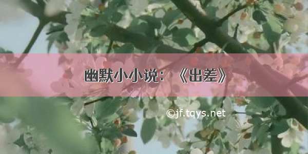 幽默小小说：《出差》