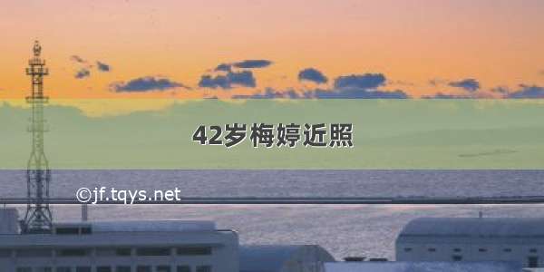 42岁梅婷近照