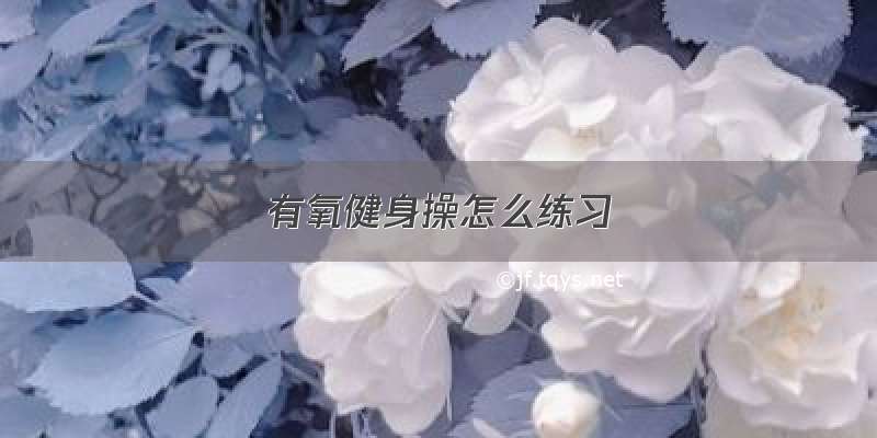 有氧健身操怎么练习